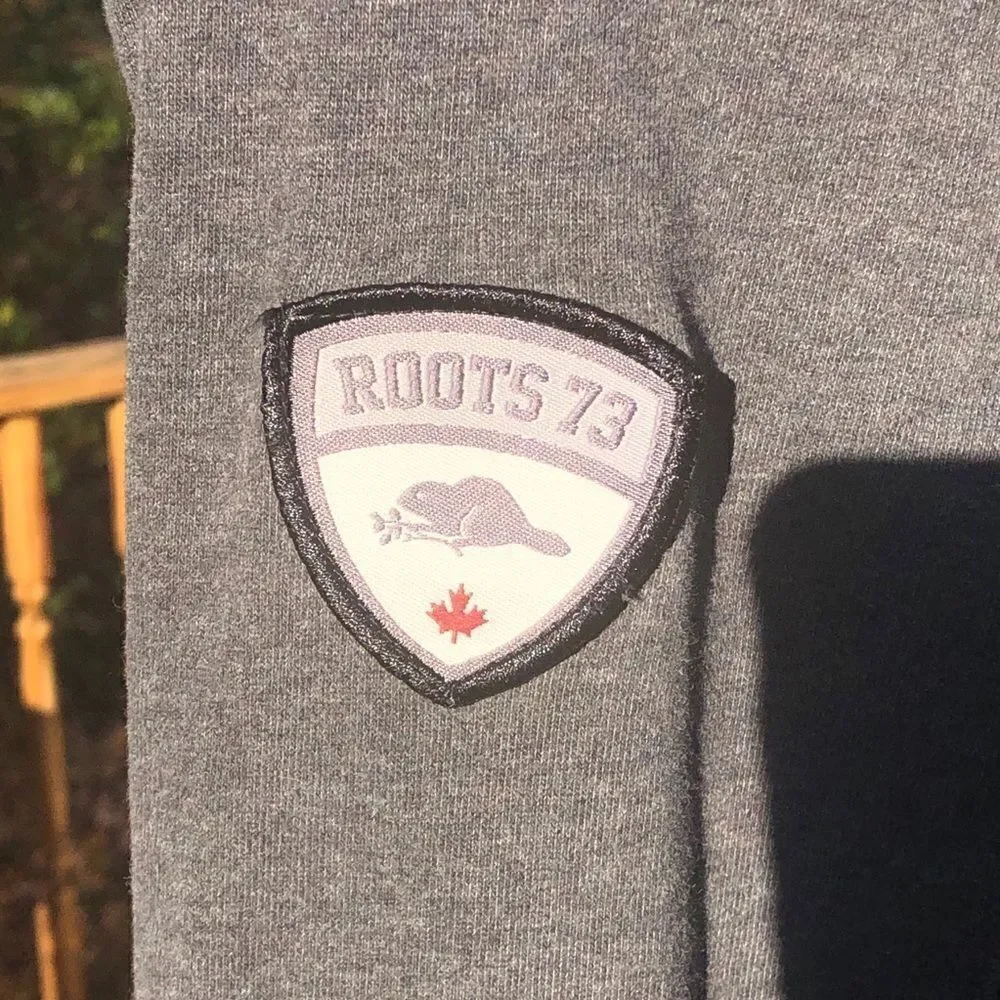 Roots Trent River Knit Fennel Neck Gray Jacket
